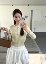 Serene Knit Cardigan in Avocado