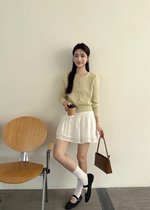 Serene Knit Cardigan in Avocado